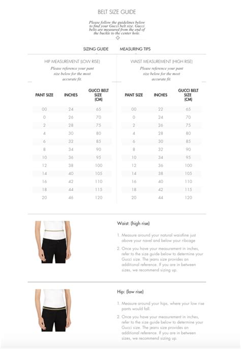 gucci 120 belt size|Gucci hip belt size chart.